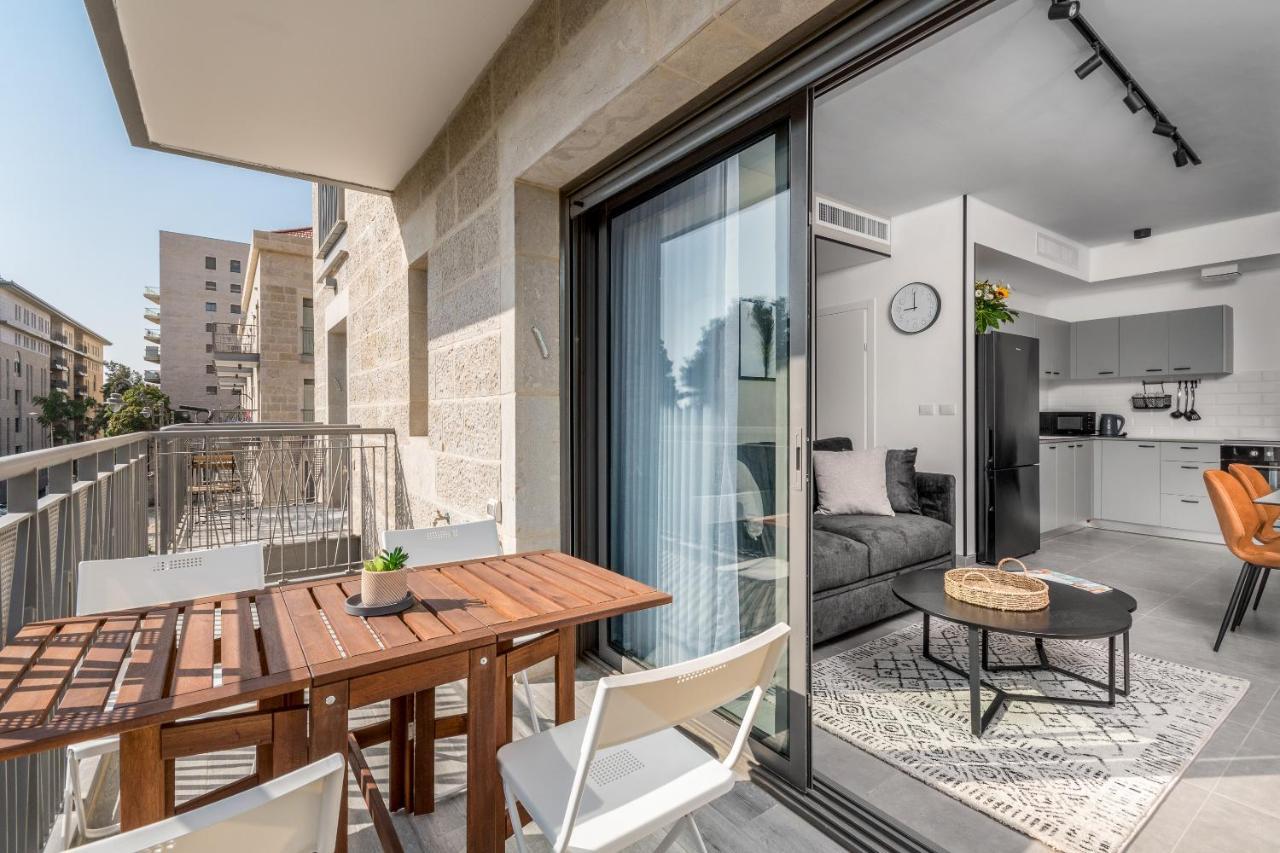 2Bdr W Parking Shirat Haneviim - Mamilla Area Sea-U Jerusalem Exterior photo
